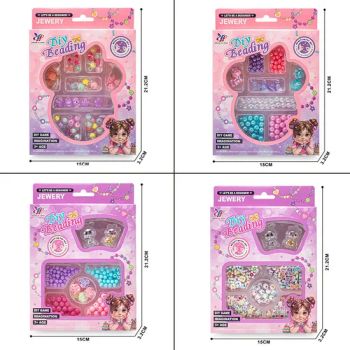 Xinbo Kids DIY Beads Set Jewelry Making Kits Apple Box Toy Sets for Girl Gifts Children Party Beads Wholesale - Shantou Xinbo Toys Co., Ltd. - China