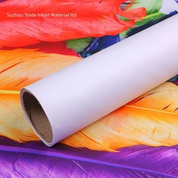 375GSM Printable Cotton Inkjet White Inkjet Printable Cotton for Giclee/Digital Printing - Suzhou Teide Inkjet Material Ltd. - China