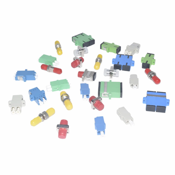 Fiber Optic Adapters, Single Mode Material ABS Color Random Mode Type Single Mode Communication mode Simplex Application Computer networks - Viransh Industrial Solutions - India