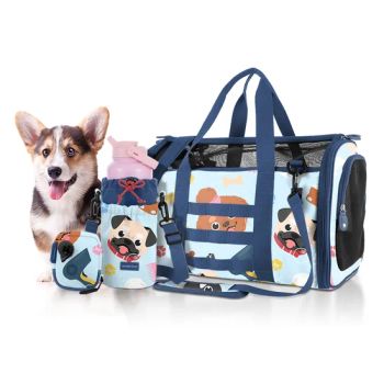Everich Pet Travel Carrier Airline Approved Nylon PU Polyester Lining 1Y Free Sample MOQ100 - Everich Commerce Group Limited - China
