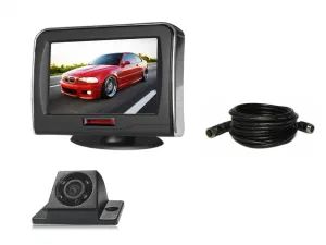 4.3inch TFT LCD Monitor Rearview Car Monitor with Backup Camera - Mingshang Technology Co., Ltd. - China
