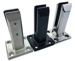 Modern Stainless Steel Glass Clamp Handrail 1.5mm 25-76.2mm 15D MOQ100 - Gaoyao Henslon Hardware Factory - China