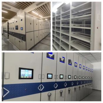 Hospital Medical Cart Storage Library Shelving Systems Fireproof Document Storage Movable High - Density Storage Container Compact Shelving - Dongguan Shangsheng File Equipment Co., Ltd - China