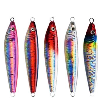 OEM Holographic Trout Metal Vertical Jig 120g 150g 200g 250g Deep Sea Tuna Fishing Sinking Jigging Lure - WEIHAI ALPHA INNOVATION PTY LTD. - China