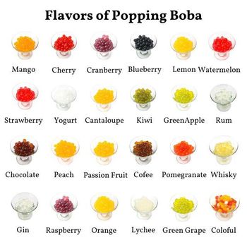 bubble mania popping boba fruit pearls bubble tea Shape 圆形 Color White Address Taiwan Specification N/A Shelf Life 1 - QUALITEC ENTERPRISE CO., LTD. - Taiwan