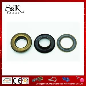 Competitive Price Metal Gromet Eyelet with High Quality Azo Free Nickel Free Shape Round Origin China Material Metal HS Code - GUANGZHOU SAKES GARMENTS ACCESSORIES CO., LTD. - China