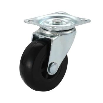 Light Duty Supermarket Furniture Shopping Cart Swivel Silent Castor Wheels - Ningbo Mywin Caster Co., Ltd. - China