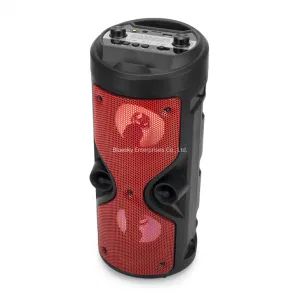 Portable Bluetooth Parlante Rechargeable Speaker Colorful Light Classic Tuning Radio - Bluesky Enterprises Co., Ltd. - China