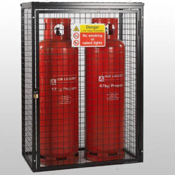Gas Cylinders Cage Forklift Propane Gas Bottle Metal Storage Basket Cage - Anping BoYue Metal products Co.,Ltd - China