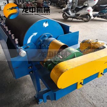 Material Mineral Sorting Drum Magnetic Separator Machine Mining Process Plant Wet Permanent Magnetic Separator Machine - Jiangxi Longzn Machinery Co., Ltd. - China