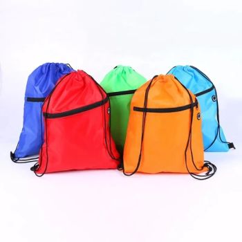Promotional Nylon Polyester Drawstring Backpacks Bags Custom Logo for Gym Traveling - Anhui Magic Industry Co., Ltd. - China