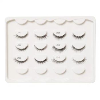 2022 OEM Natural Full Strip Lashes Premium Vegan Faux Mink Eye Lashes Fluffy False Clear Band Eyelashes - Qingdao Tormays Industry & Trade Co., Ltd. - China