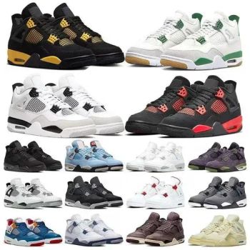 Athletic Shoes Mens Basketball Shoes 4s Outdoor Womens Sport Platform Running Sneakers - Putian Towinwin Trade Co., Ltd. - China