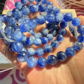 Unisex 4mm Dainty Green Aventurine Aquamarine Bracelet Trendy Men's & Women's Moss Agate Beaded Braids for Healing or Gift - Zhoukou Tengyu Technology Co., Ltd - China