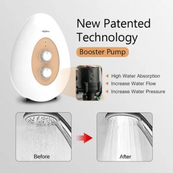 New Design Booster Pump Hot Shower Multipoint Instant Electric Water Heaters for Home - Zhongshan Chongde Electric Co., Ltd. - China