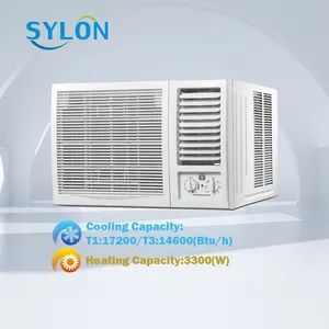17000BTU Window Unit Dual Purpose Electric Auxiliary Heating Large Space Refrigeration and Heating Integrated Machine Air Conditioners - Foshan Sylon Electrical Appliances Co., Ltd. - China