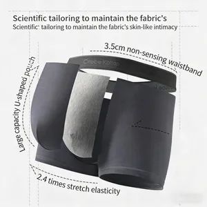 Men's Custom Art Printing Boxer Shorts Breathable Underwear - Shantou Cosman Clothing Co., Ltd. - China