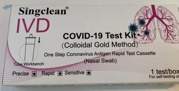 Singclean Nasal Antigen Tests -  MB "AG General Trading"  - Lithuania