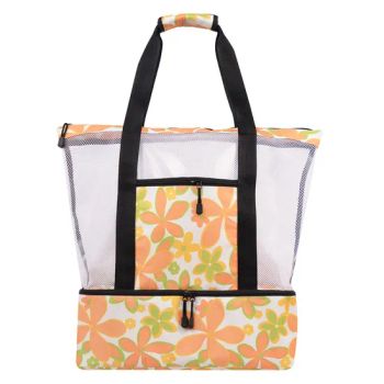 Hot Sale Multi-Functional Large Capacity Insulated Bag Mesh Beach Bags for Outdoor - Changsha Run Bag B&T Co., LTD. - China