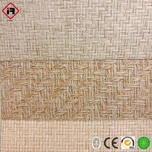 High End Wall Paper Natural Linen and Grass Woven Grasscloth Wallpaper Home Decoration Wallpaper - Shaoxing Infill Decoration Co., Ltd. - China
