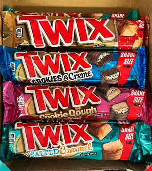 BEST CHOCOLATE SNACK Twix Chocolate Bars 180g COOKIES&CREAM Layers Per Pallet 16 Shelf Life 12 Months Cases Per Pallet 220 - Sosa Merchant Solutions - Austria