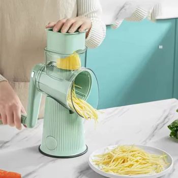 5 in 1 Rotary Multifunction Grater Slicer with Storage Box Cheese Potato Cabbage Manual Vegetable Chopper Blue&Red&Black - Changsha Chengtong Technology Co., Ltd. - China