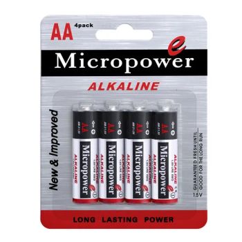 Micropower AA Size Lr6 Am3 Primary Battery for Digital Camera - Microcell International Battery Co., Ltd. - China
