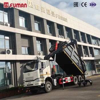 China Brand Steel Scrap Crane with Reliable Hydraulic Knuckle Technology - Xuzhou Fuman Special Vehicle Co., Ltd. - China