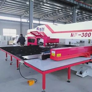 CNC Turret Punching Laser Cutting Combination Machine for Metal Plate Processing with Automatic Loading System - Qingdao Aiotek Intelligent Equipment Co., Ltd. - China