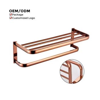 Timeless Rose Gold Finish Classic Brass Bathroom Hardware Accessories Set - Taizhou Bobao Industry & Trade Co., Ltd. - China