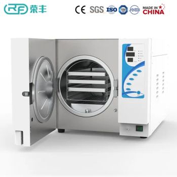 RF Dental Autoclave N Class 220V LCD 1Y CE ISO13485 MOQ100 Class N Trademark RF Origin China HS Code 84192000 Specification RF E18 - Hebei Rongfeng Foreign Trade Co., Ltd. - China