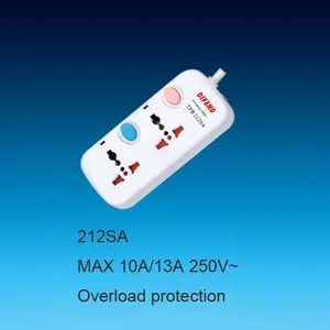 AC Power 2 Way Universal Multi-Function Outlets Wall Switch Socket - Cixi Changfeng Electrical Appliance Co., Ltd - China