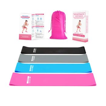 Fitness Exercise Loop Bands Resistance Band Set with Instruction Paper and Bags - Putian Deyang Trading Co., Ltd. - China