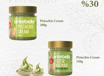Cream Pistachio 30% butter - Navser International Trading - Turkey