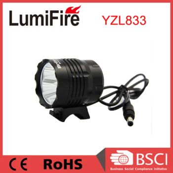 High Power 2400lm LED Front Bicycle Light Type LEDs Color Black Brand Lumifire Waterproof Ipx5 Size 53X61X37mm HS Code - Ningbo Chain-Home Machinery Co., Ltd. - China