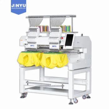 Jcm-1202 2 Head Embroidery Machine Custom Hat Embroidery Machine High Quality Embroidery Machine - Zhejiang Jinyu Mechanical And Electrical Manufacturing Co., Ltd. - China