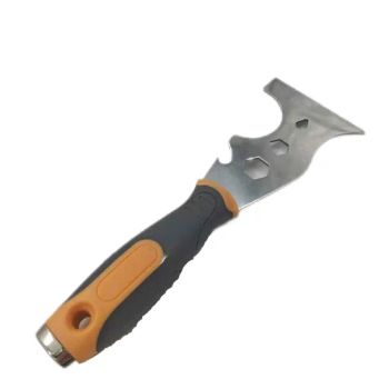 Support Customization Stainless Steel Scraper Construction Tools Floor Scraper Putty Knife with 4 Screwdrivers - Ningbo Lance Imp&Exp Co., Ltd - China