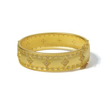 14K Gold Plating Bangle 925 Sterling Siver Jewelry Gold Vermeil Bangle Fashion Bangle Wholesale Manufacturer Jewelry - Guangzhou Panyu Longlong Jewelry Factory - China