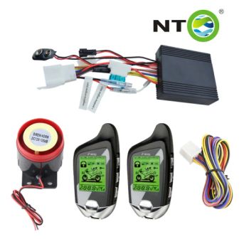 Nto Lm450 Two Way Remote Controls Motorcycle Alarm System LCD Screen Accessories - ZHONGSHAN NENGTONG BURGLARPROOF ELECTRONICS CO.,LTD - China