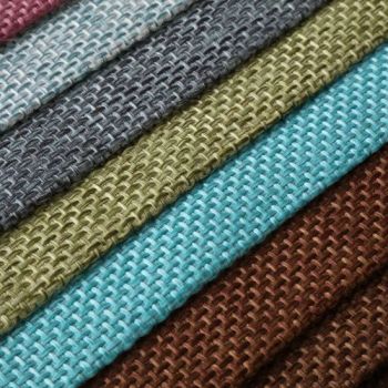 Jute Linen Look Fabric 200-340GSM 55-56" Plain Waterproof GOAT Textured Yarn 111# MOQ100 15D - Shaoxing Dingqiao Textile Co., Ltd. - China