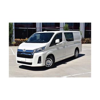 Toyota HiAce commercial vehicle for business and transport services Toyota HiAce van with modern safety features and strong body design Toyota HiAce high performance van for urban and highway driving Toyota HiAce passenger van with spacious interior and smooth ride - SATTER FOOD AND BEVERAGE - Netherlands