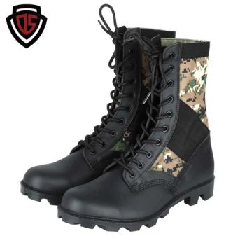 Premium Tactical Leather Hiking Boots for Outdoor Adventures - GUANGZHOU DOUBLE SAFE SECURITY PRODUCTS FACTORY - China
