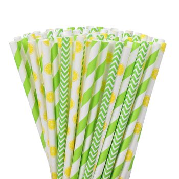 Wholesale Disposable Paper Straw Barber Stripe Wave Paper Straw Customized Design Paper Drinkware - NINGBO CHANGYA PLASTIC (VIETNAM) CO., LTD - Vietnam