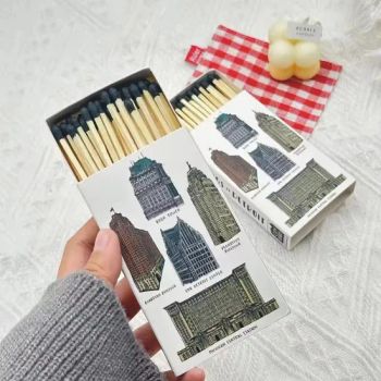 High Quality Factory Colored Tip Wood Match Safety Custom for Candle Matchbox for Hotel Bulk Luxury Matches Colorful Match - Sichuan Yelan International Trade Co., Ltd - China