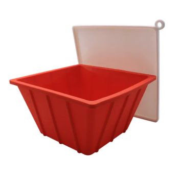 Extra Large Ice Cube Tray Silicone Large Ice Cube Molds Weight 640g Shape Square Origin China Hardness Medium Trademark Biwin - Dongguan Chengda Rubber and Plastic Co., Ltd - China