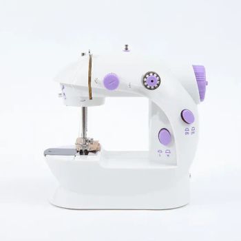 Mini Electric Overlock Sewing Machine with Single Needle Lock Stitch, Foot Pedal, Suitable for Children's Clothing, Made of Durable ABS Material - Shanxi Jingwei Chemical Fiber Machinery Co.,Ltd - China