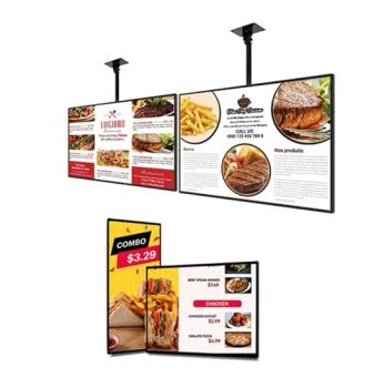 Window Advertising Screen Double Sided Digital Signage Media Player - Shenzhen Yaxunda LCD Display Equipment Co., Ltd. - China