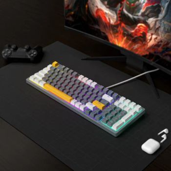 T98 Wired Mechanical Keyboard 98Keys PBT Keycaps USB 15D 1Y MOQ100 - Shenzhen Ainville Electronics Co.,Ltd. - China