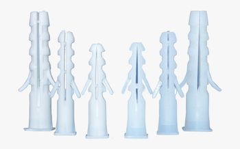 White PVC Wall Plugs Color White Material PVC Size 35/40/50 mm Density 1.38 g/cm3 Price Range 7.55-9.45 Packaging Size 100 - Sri Bajrang Sales - India
