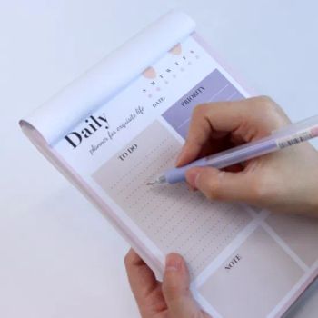 A4 / A5 / A6 Notepad Cheap Custom Logo Printed School Office Planner Note Pads to Do List Paper Notepad Shopping List Notepad - Tianjin Caile Printing Co., Ltd - China